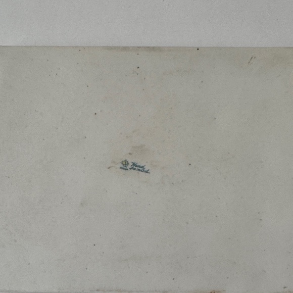 Vintage bundle of Elegant Floral Ceramic Tray, dishes, vintage pictures - Picture 5 of 14